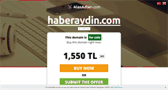 Desktop Screenshot of haberaydin.com