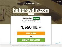 Tablet Screenshot of haberaydin.com